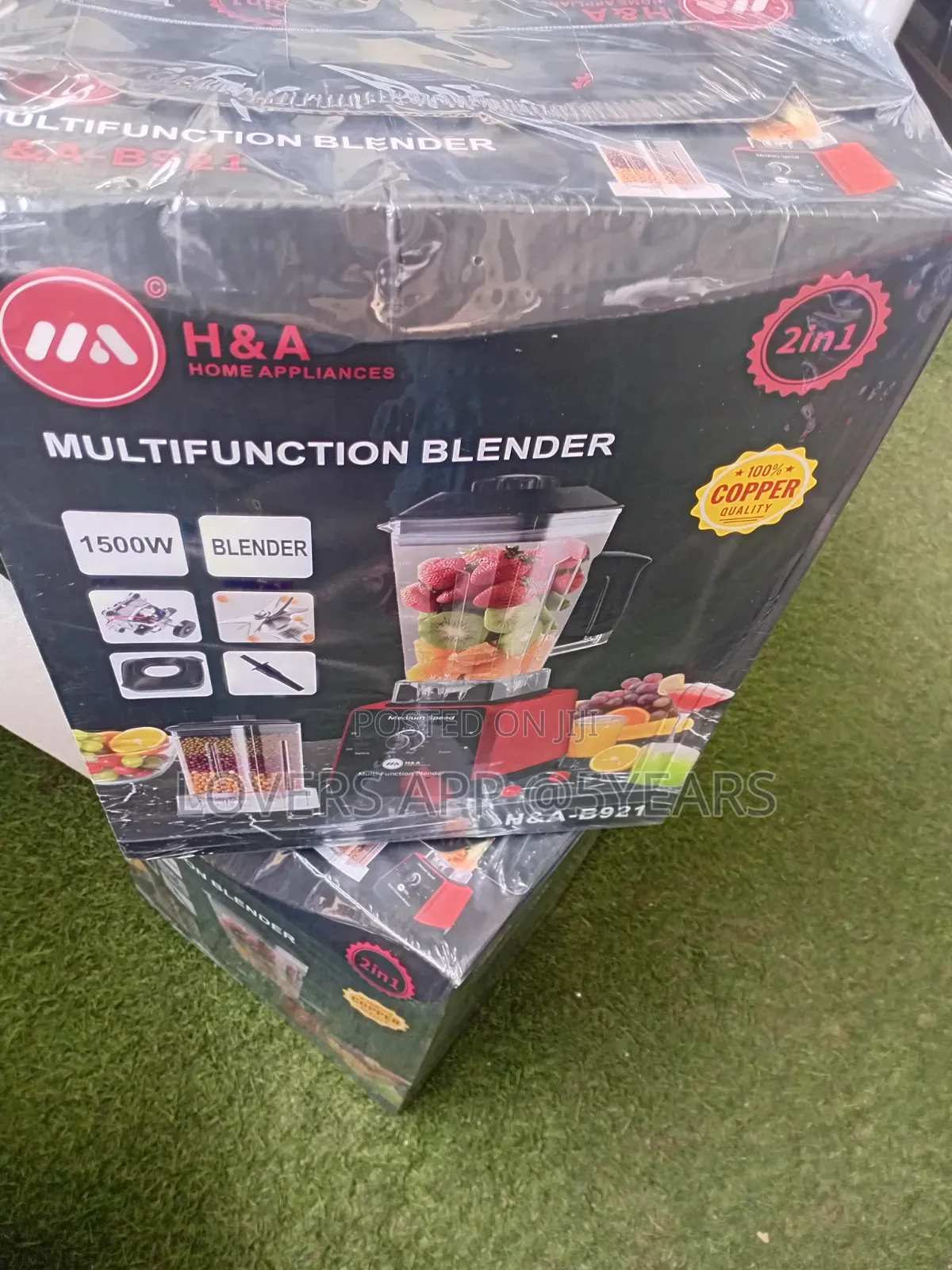 Real Home Copper Blender H&A Quality Blender.