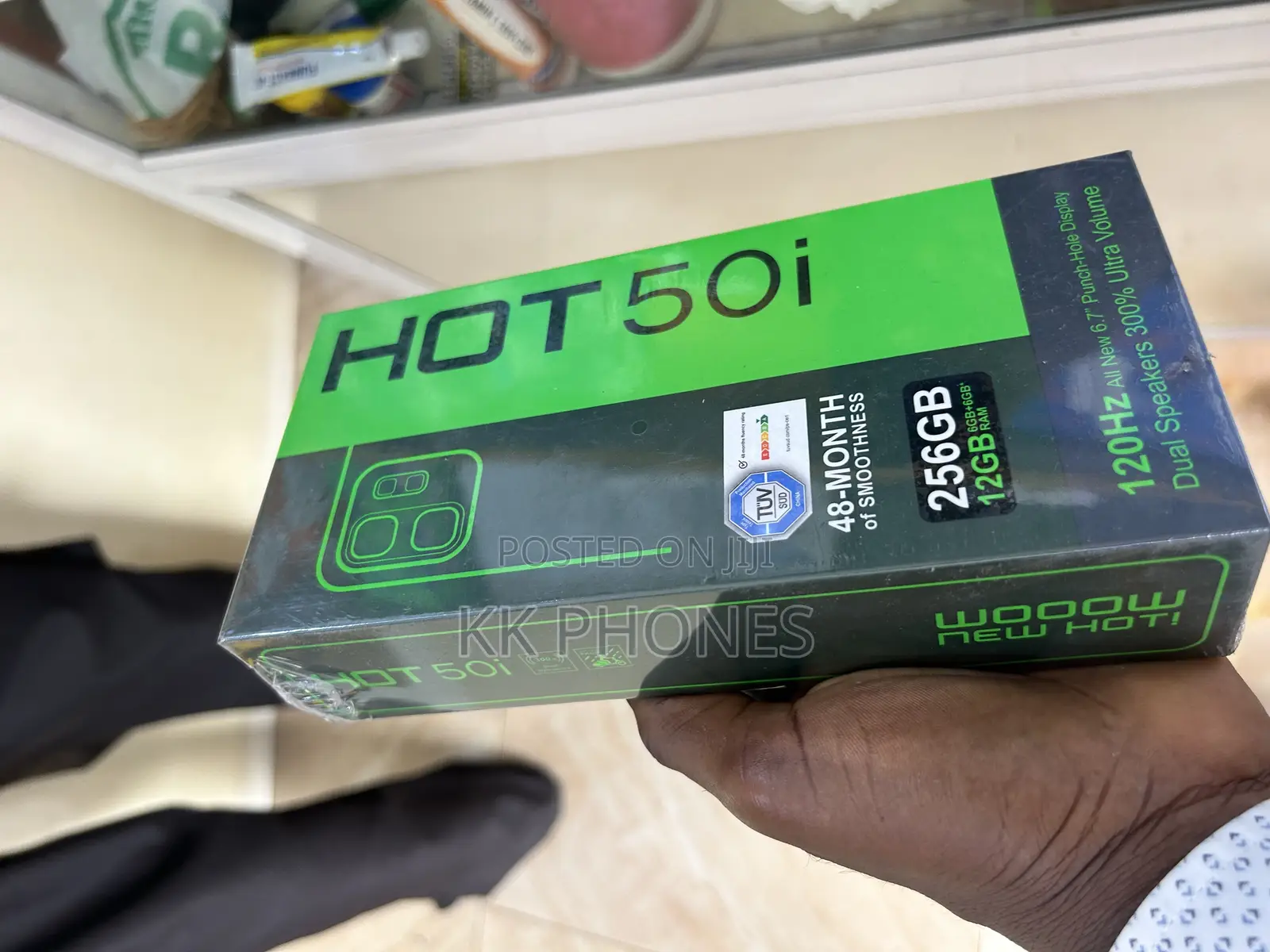 New Infinix Hot 50i 256 GB Blue