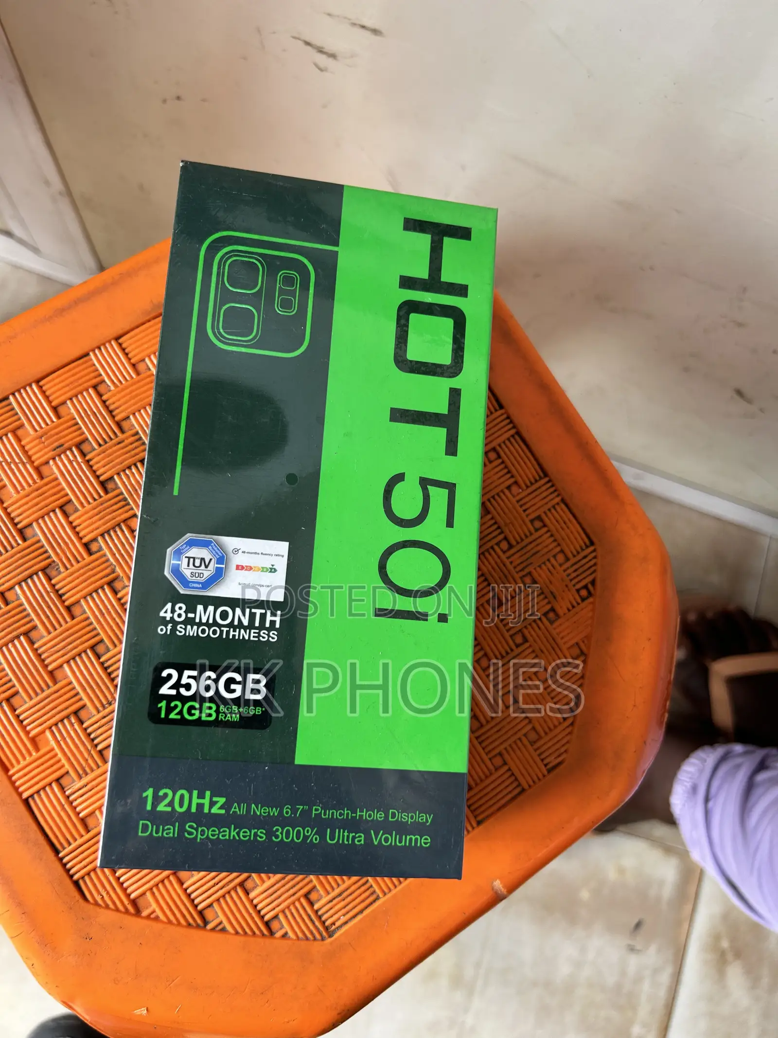 New Infinix Hot 50i 256 GB Blue