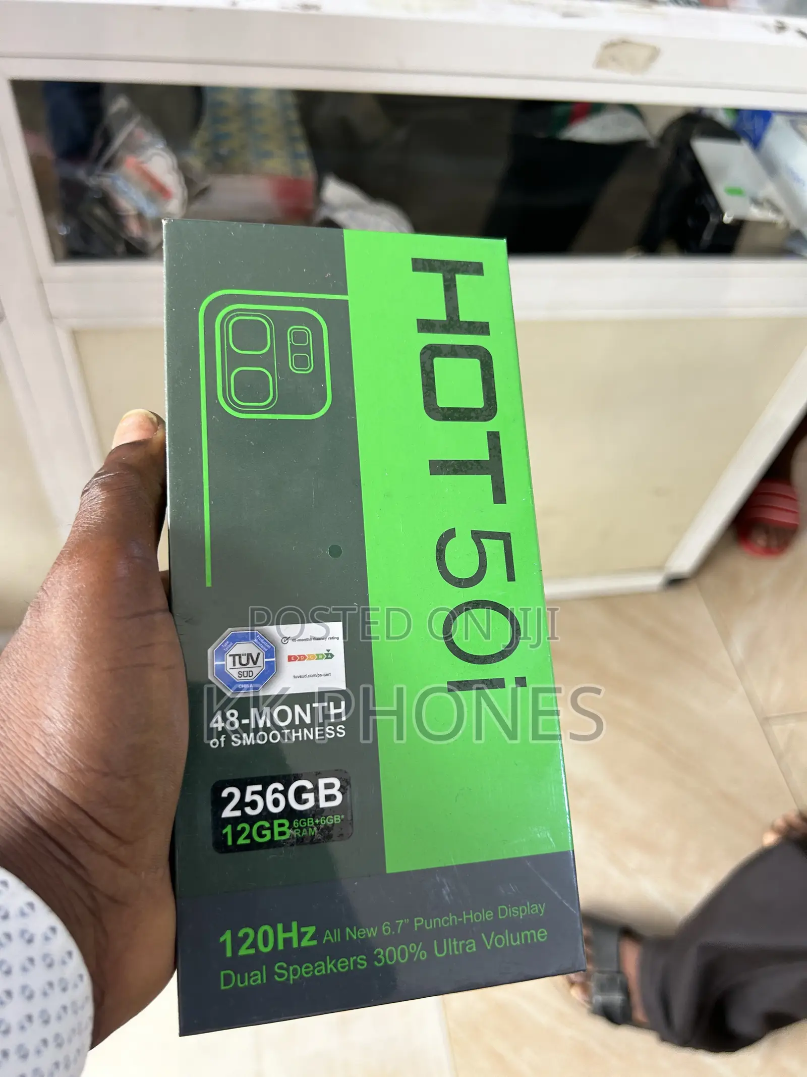 New Infinix Hot 50i 256 GB Blue