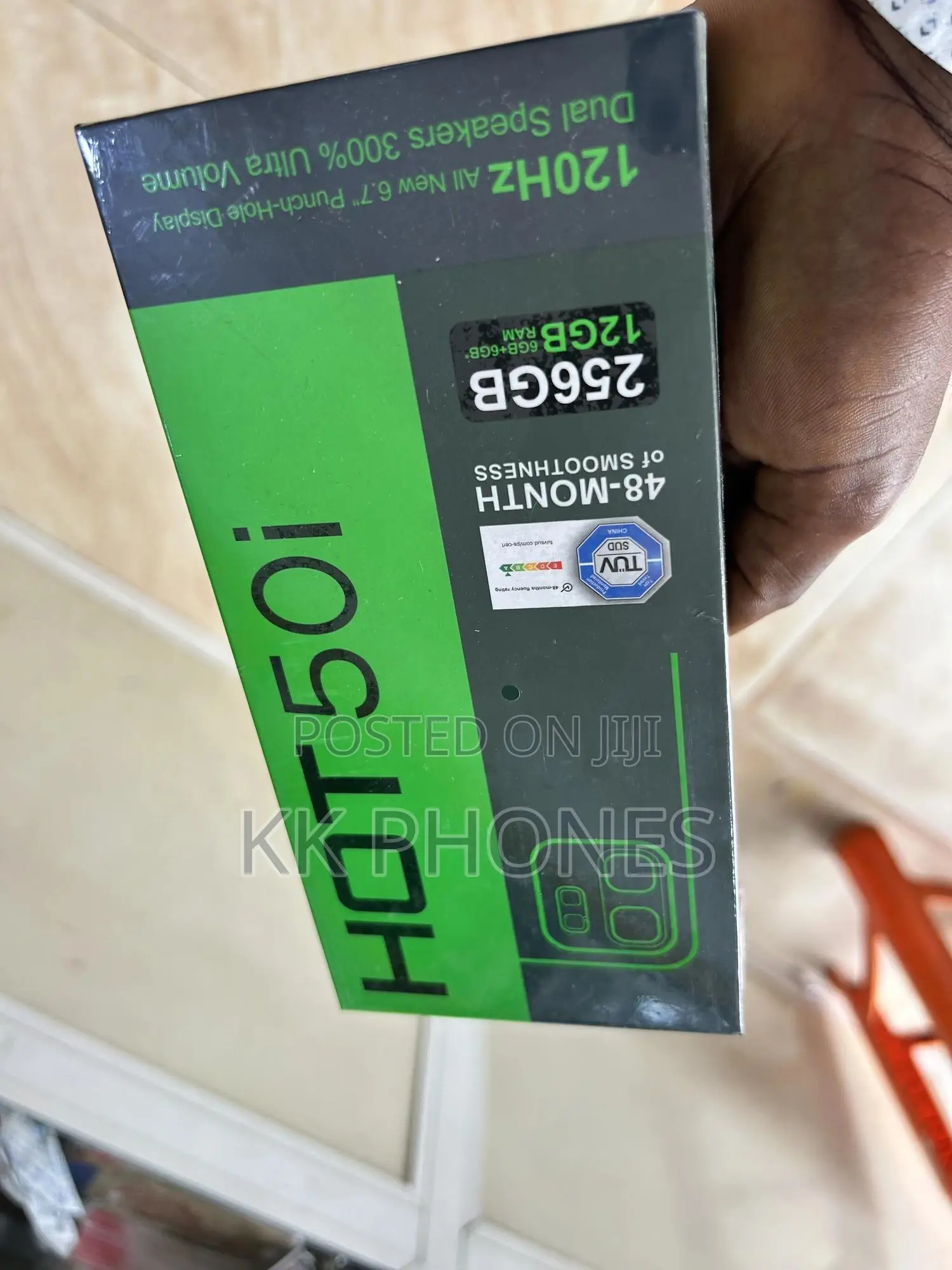 New Infinix Hot 50i 256 GB Blue