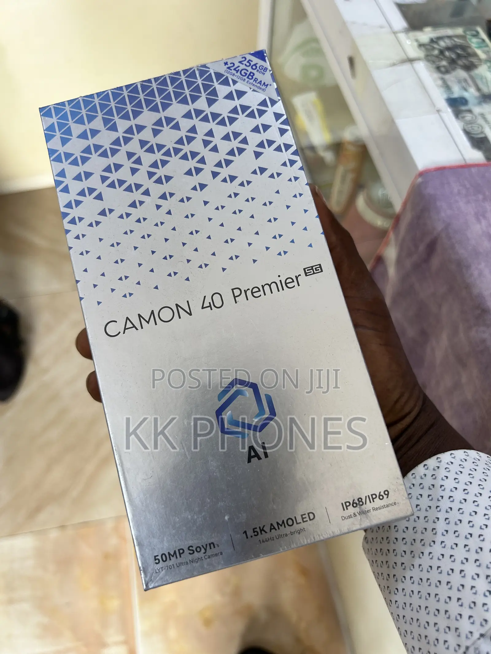 New Tecno Camon 40 Premier 5G 256 GB Black