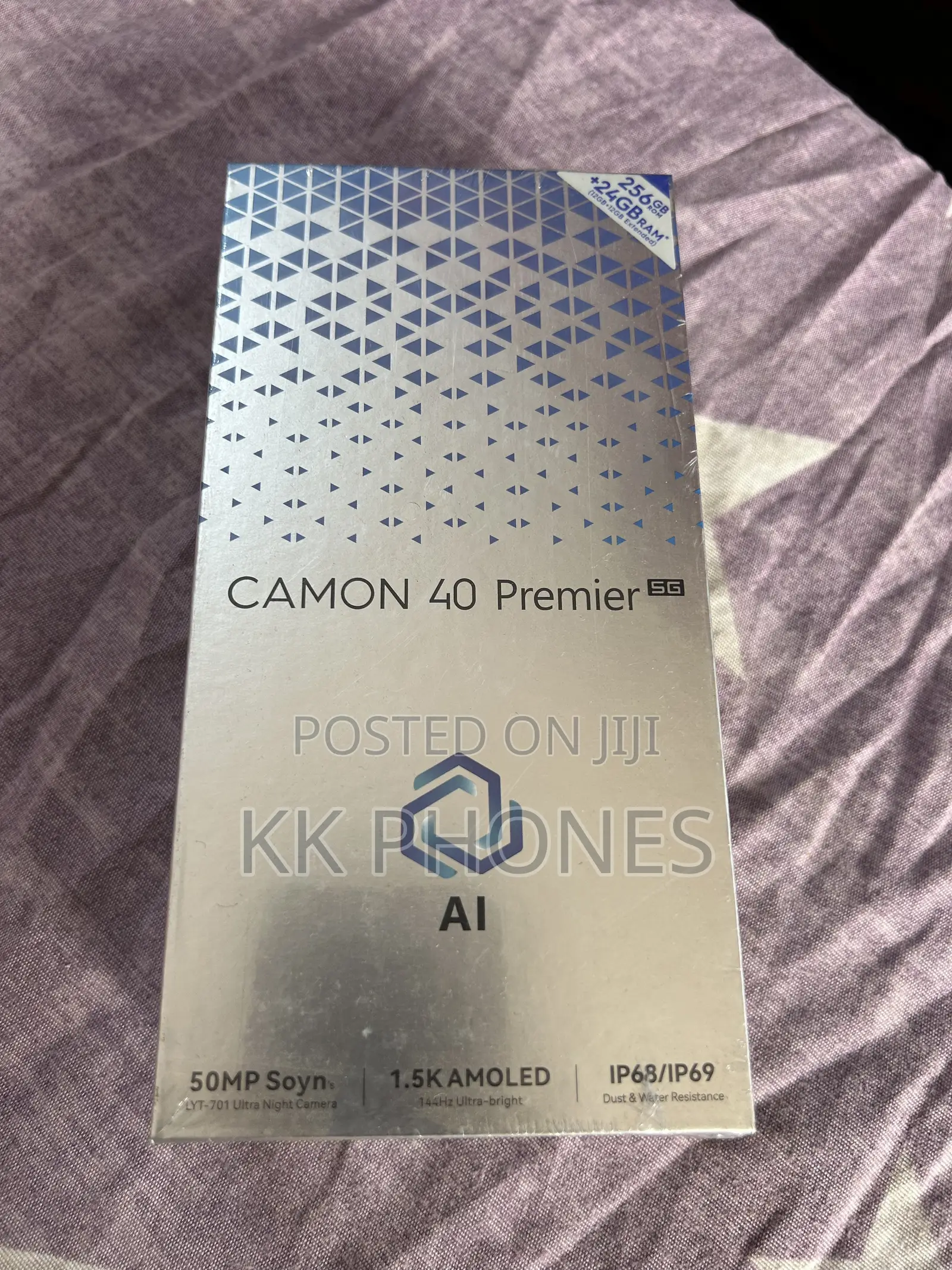 New Tecno Camon 40 Premier 5G 256 GB Black