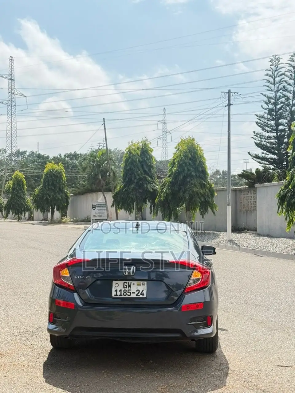 Honda Civic 2018 Gray