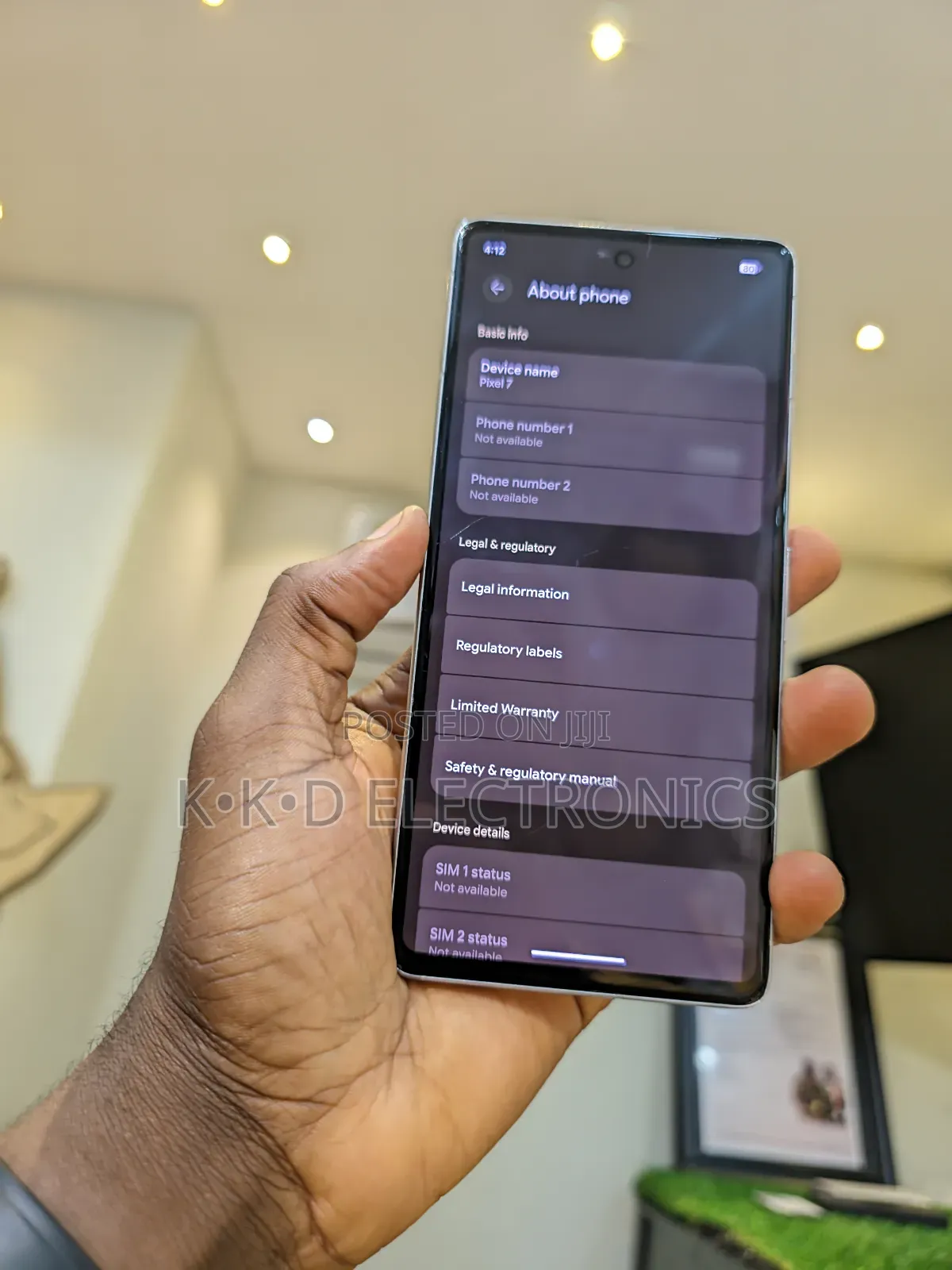 Google Pixel 7 128 GB White