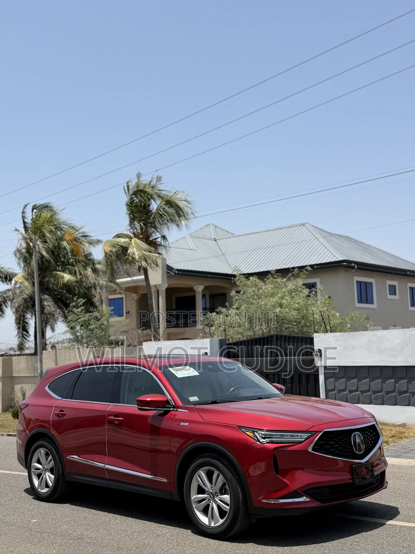 Acura MDX 2021 Red
