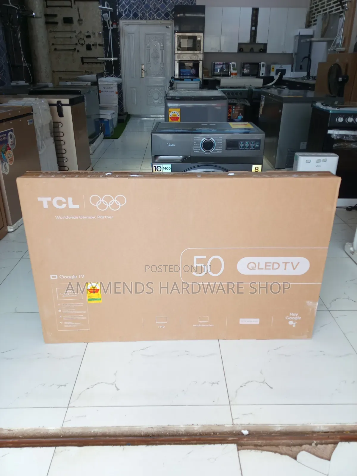 TCL 50inch Qled HD TV 50s5k