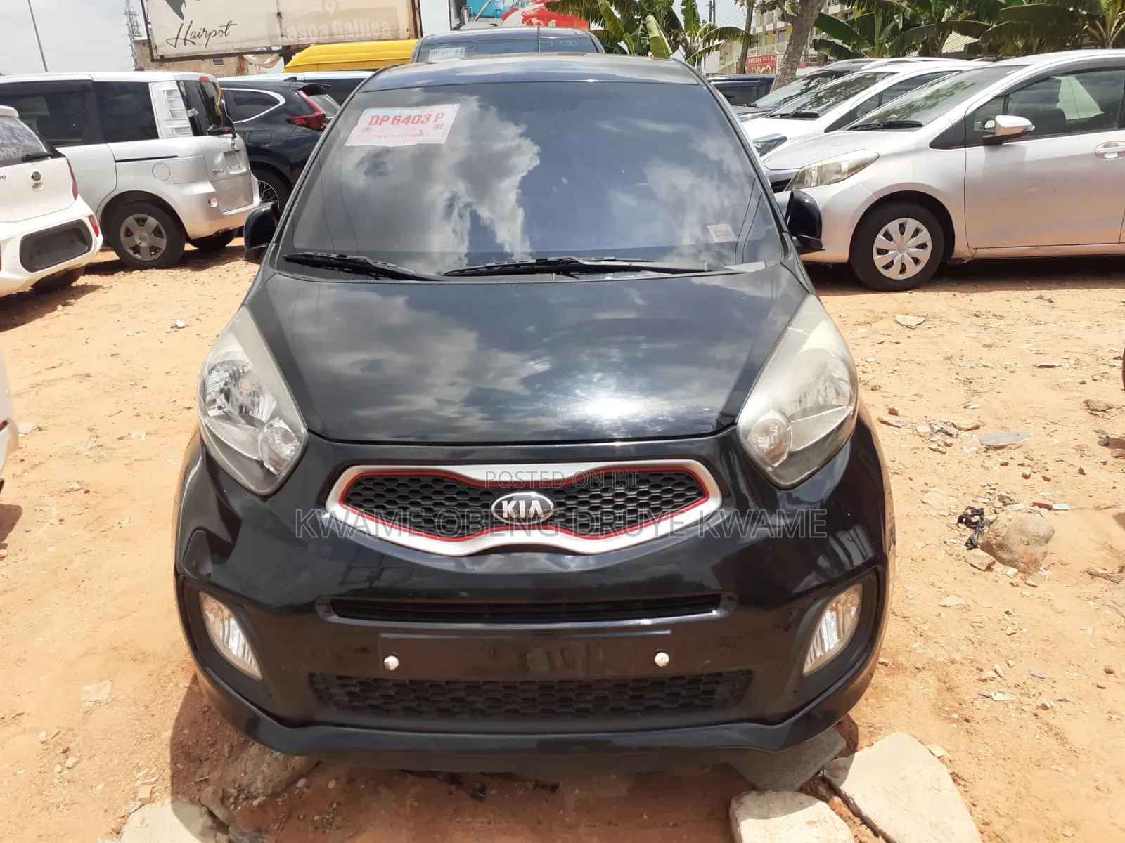 Kia Morning 2012 Black