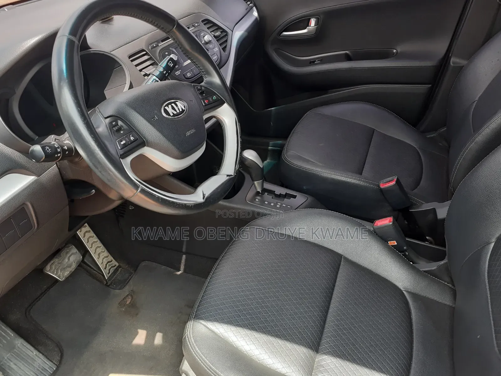 Kia Morning 2012 Black