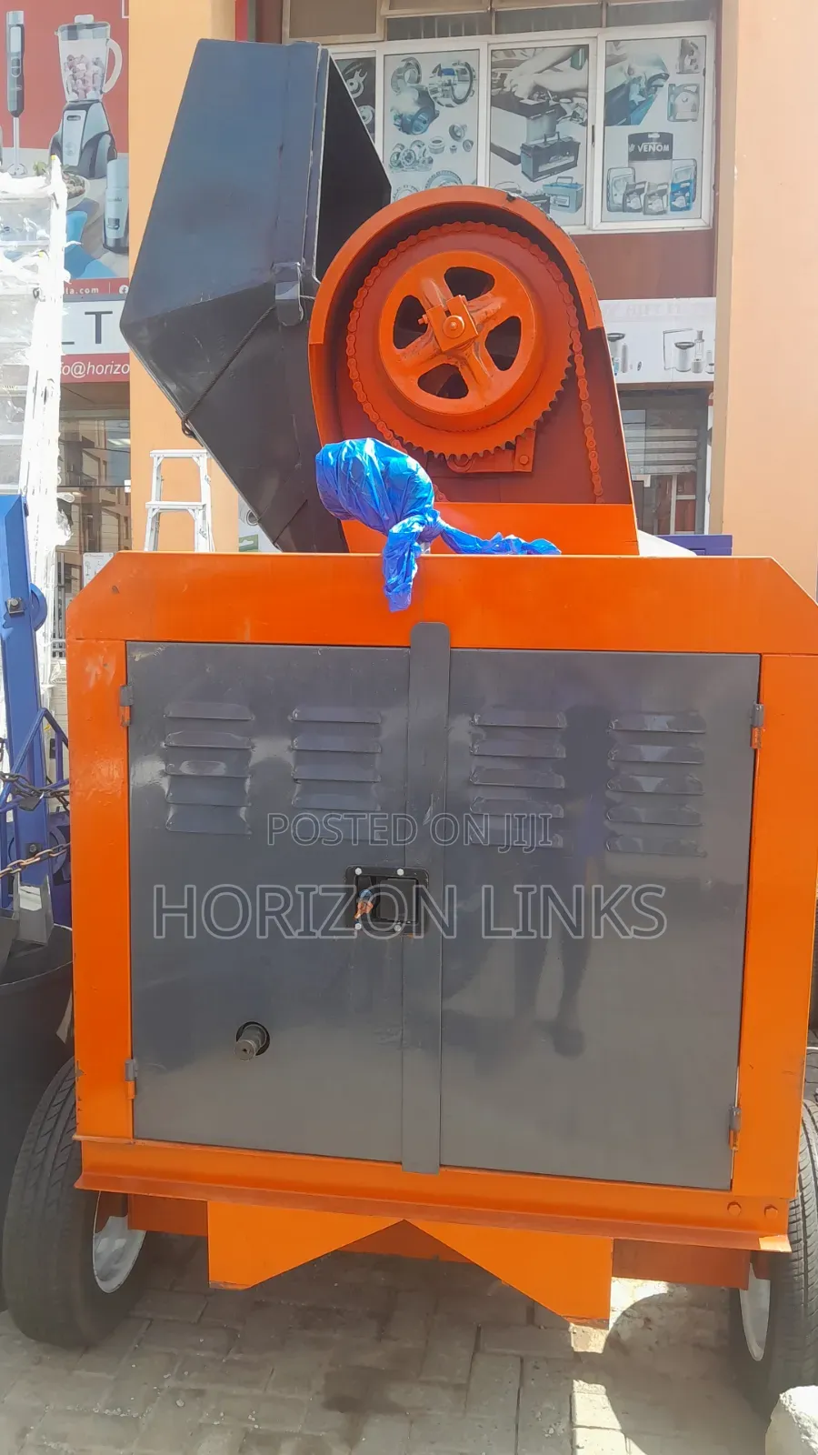 Concrete Mixer Self Loader Engine Haze
