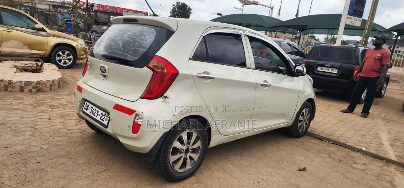 Kia Morning 2013 Off white