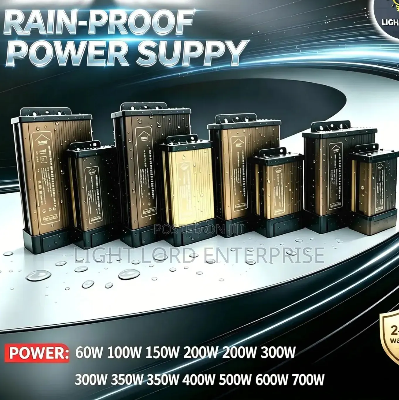 Rainproof With Fan Inside 100w/400watts Led Drive