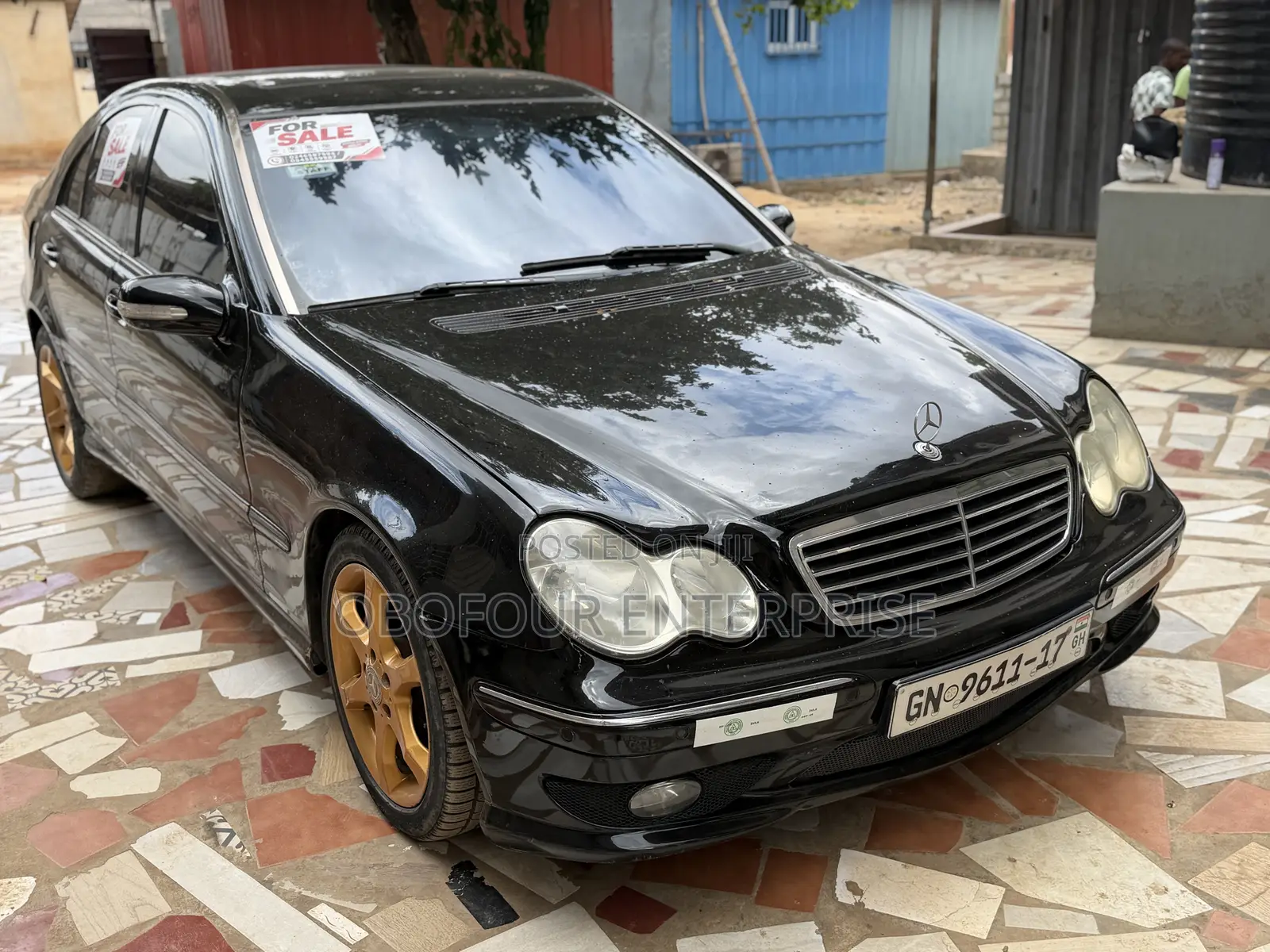 Mercedes-Benz C280 2008 Black