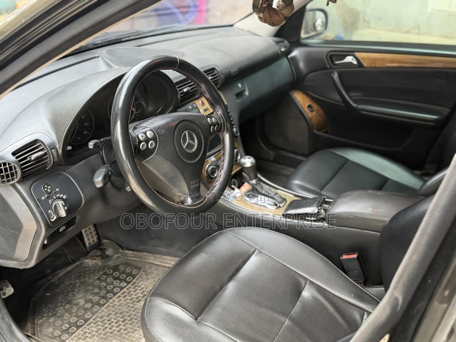Mercedes-Benz C280 2008 Black