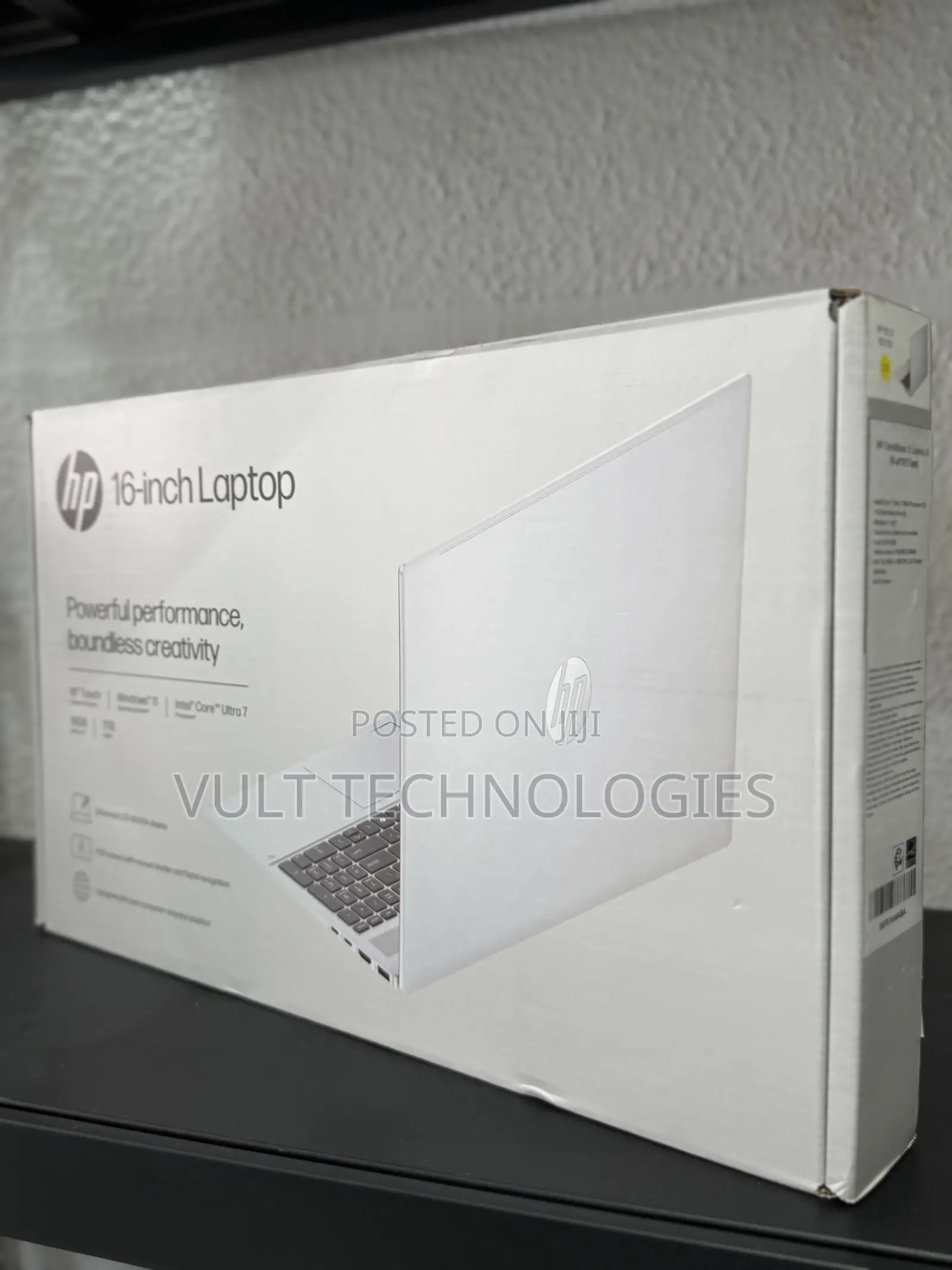 New Laptop HP OmniBook 5 16" 16GB Intel Core Ultra 7 SSD 1T
