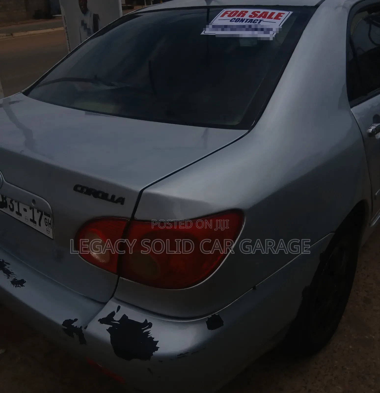 Toyota Corolla 2008 Gray