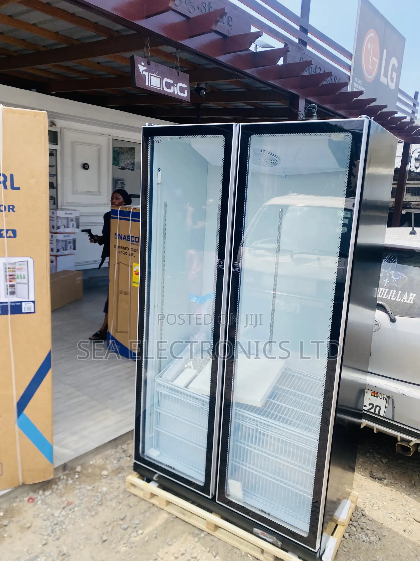 Pearl Display 2doors 690 Litres Fridge