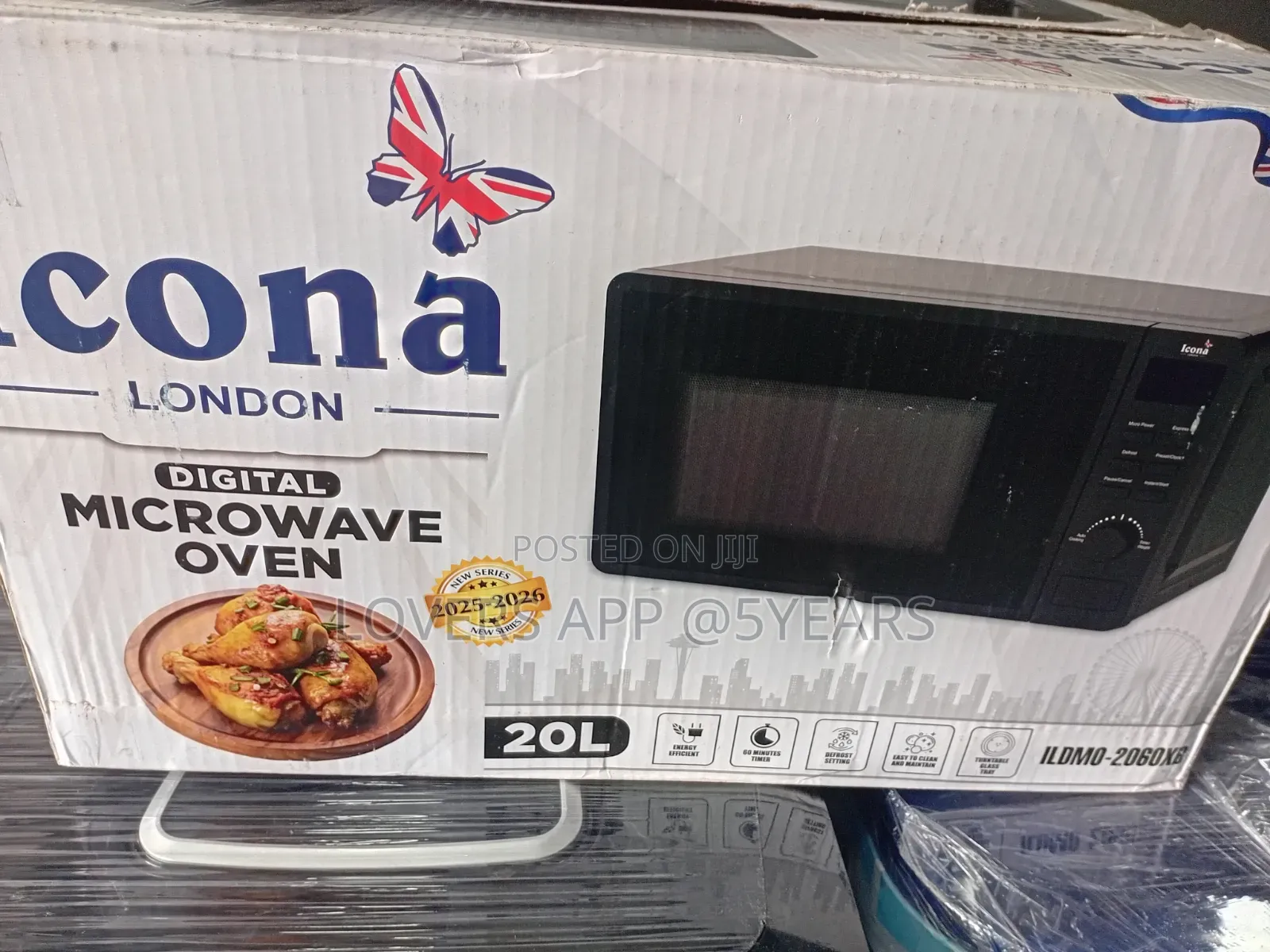 Premium Icona Microwave Powerful Microwave Oven