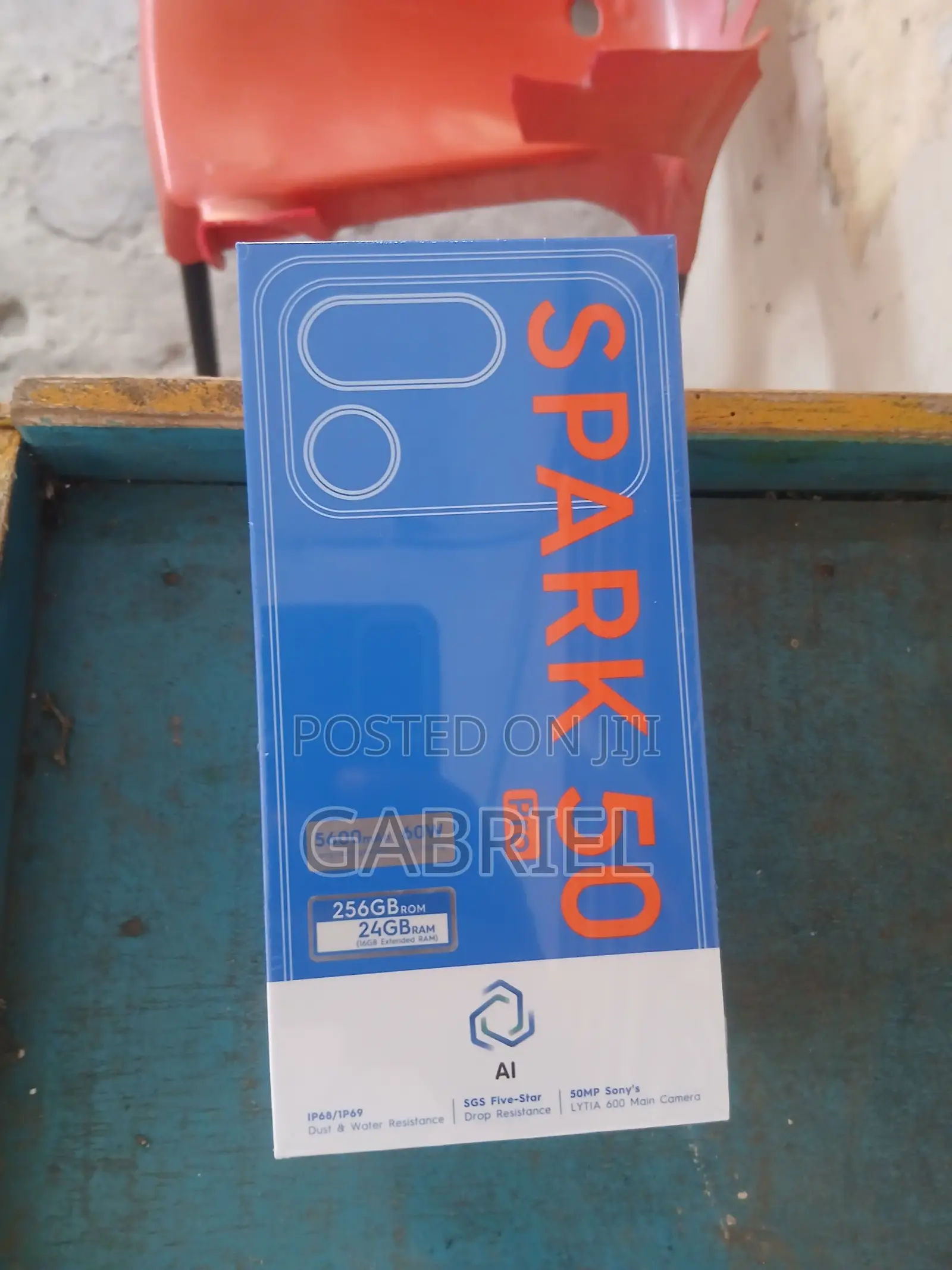 New Tecno Spark 5 Pro 128 GB Black