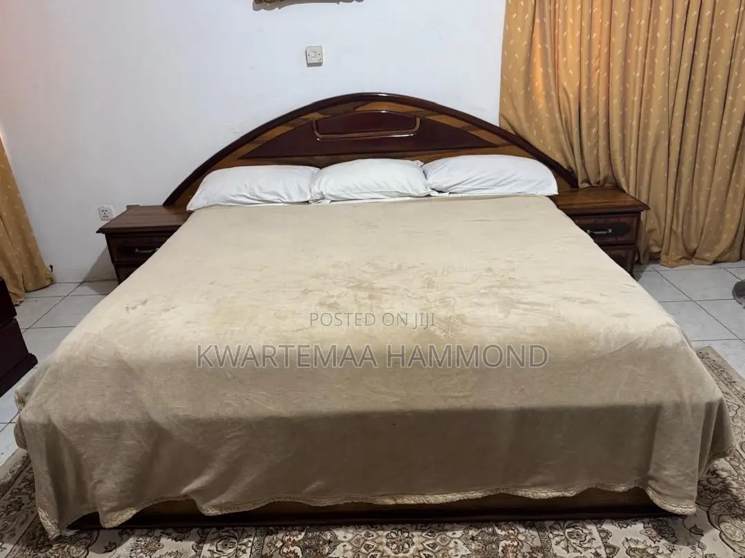 Double Bed With Orthopedic Mattress