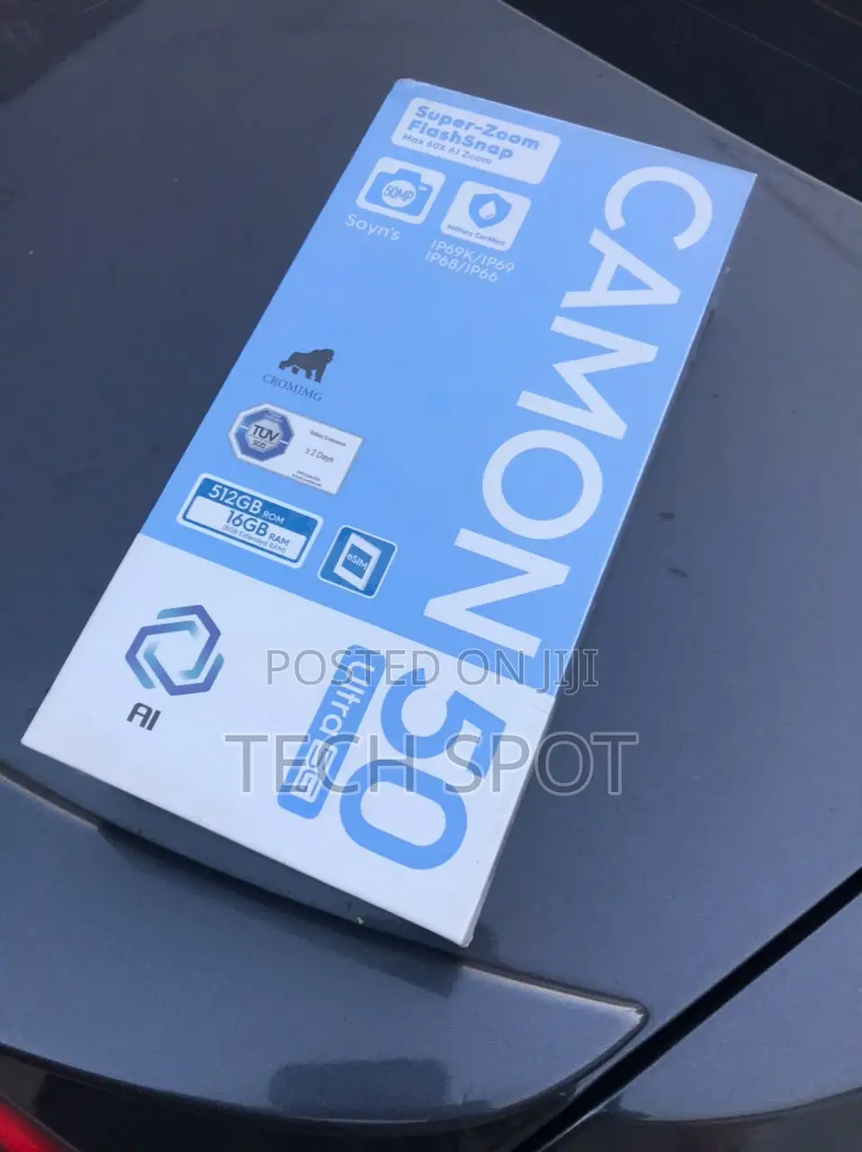 New Tecno Camon 50 Ultra 512 GB Black