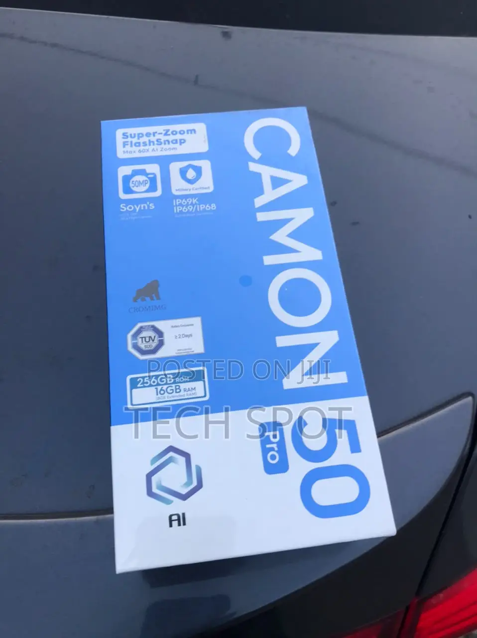 New Tecno Camon 50 Pro 256 GB Gold