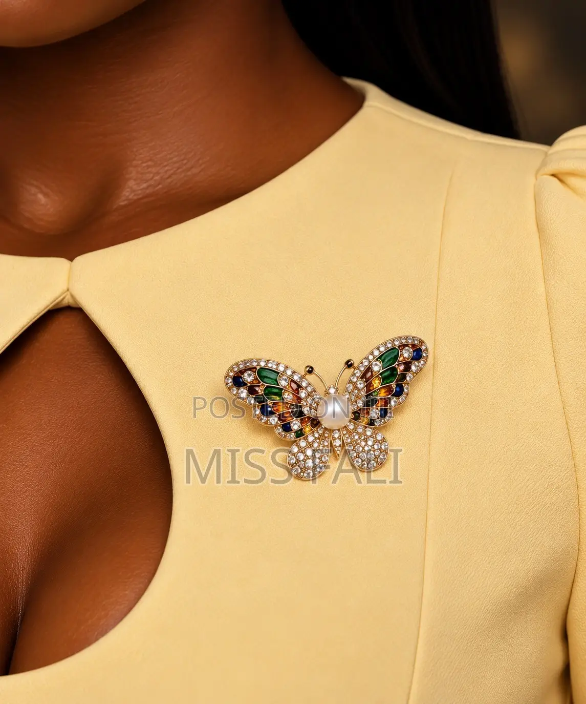 Monarch Butterfly Brooch