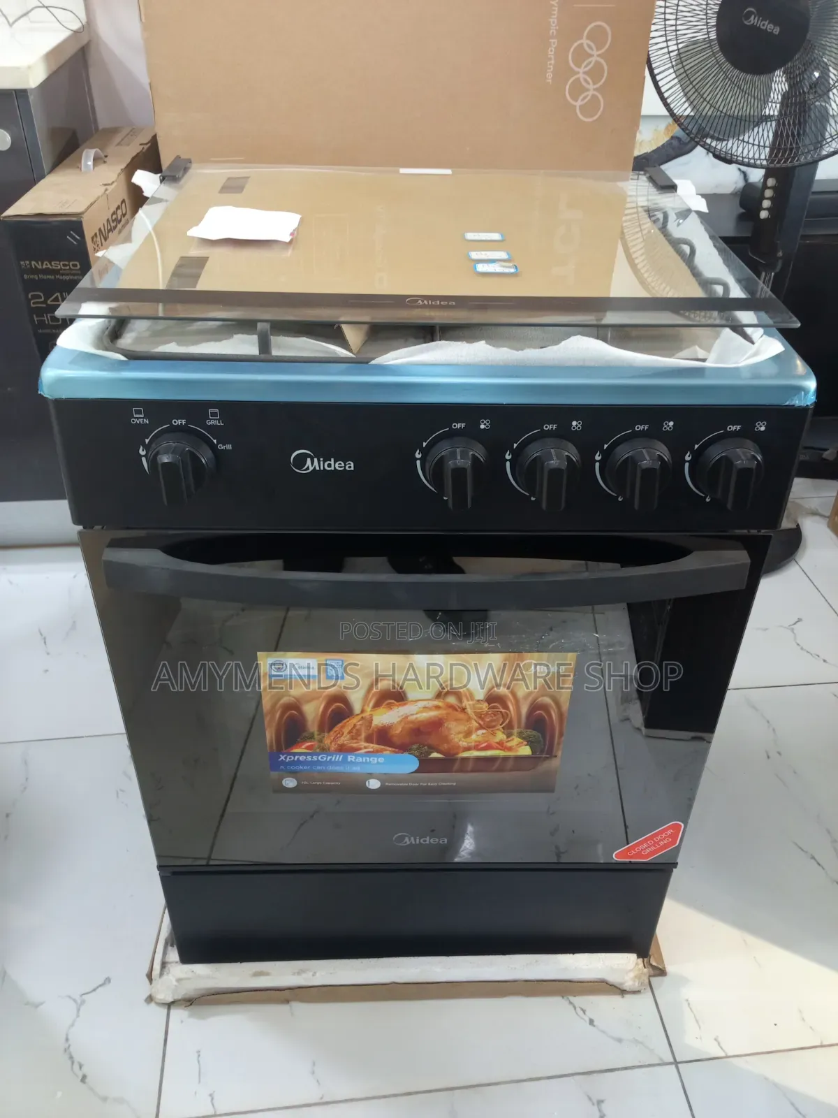 Midea Gas Cooker 24tmg4g081-B 50*50