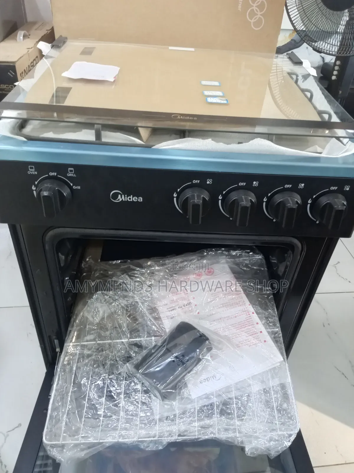 Midea Gas Cooker 24tmg4g081-B 50*50