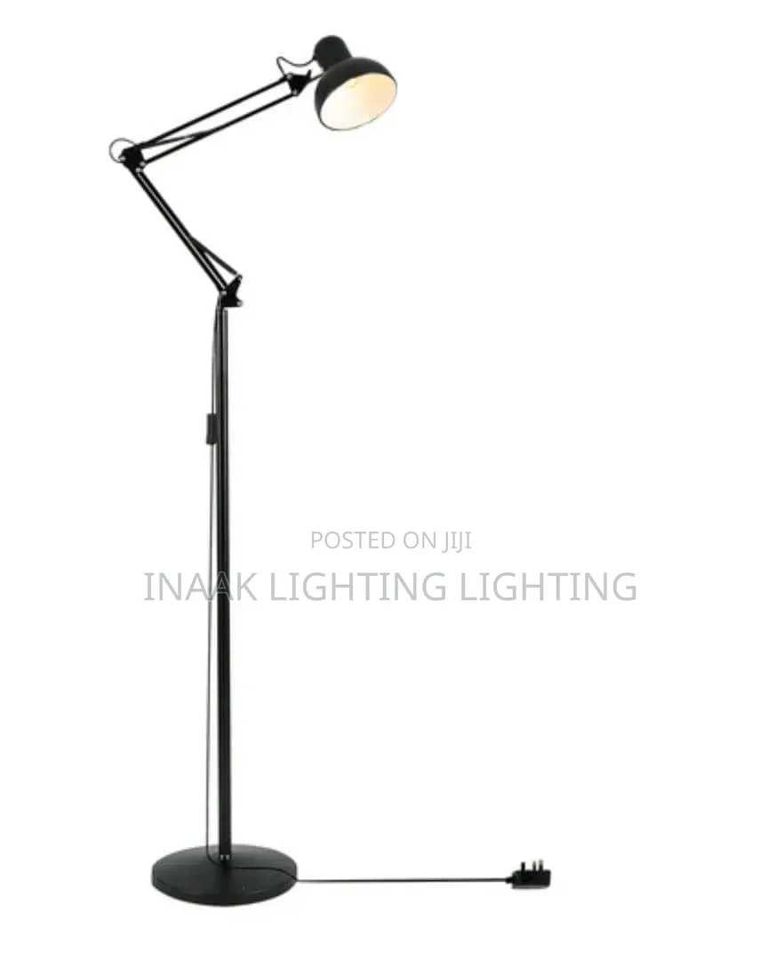 Long Arm Adjustable Floor Standing Lamp