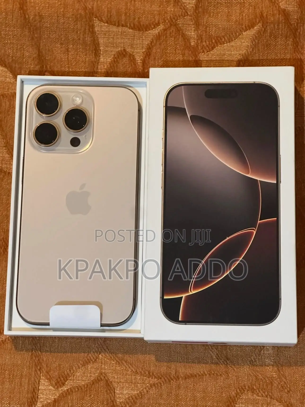 New Apple iPhone 16 Pro Max 256 GB Gold