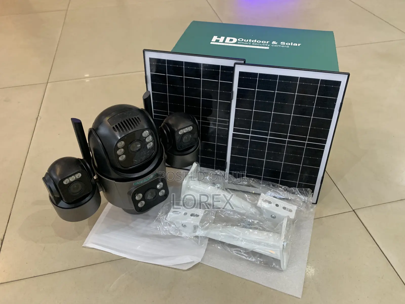 HD Outdoor Solar Smart Security Camera