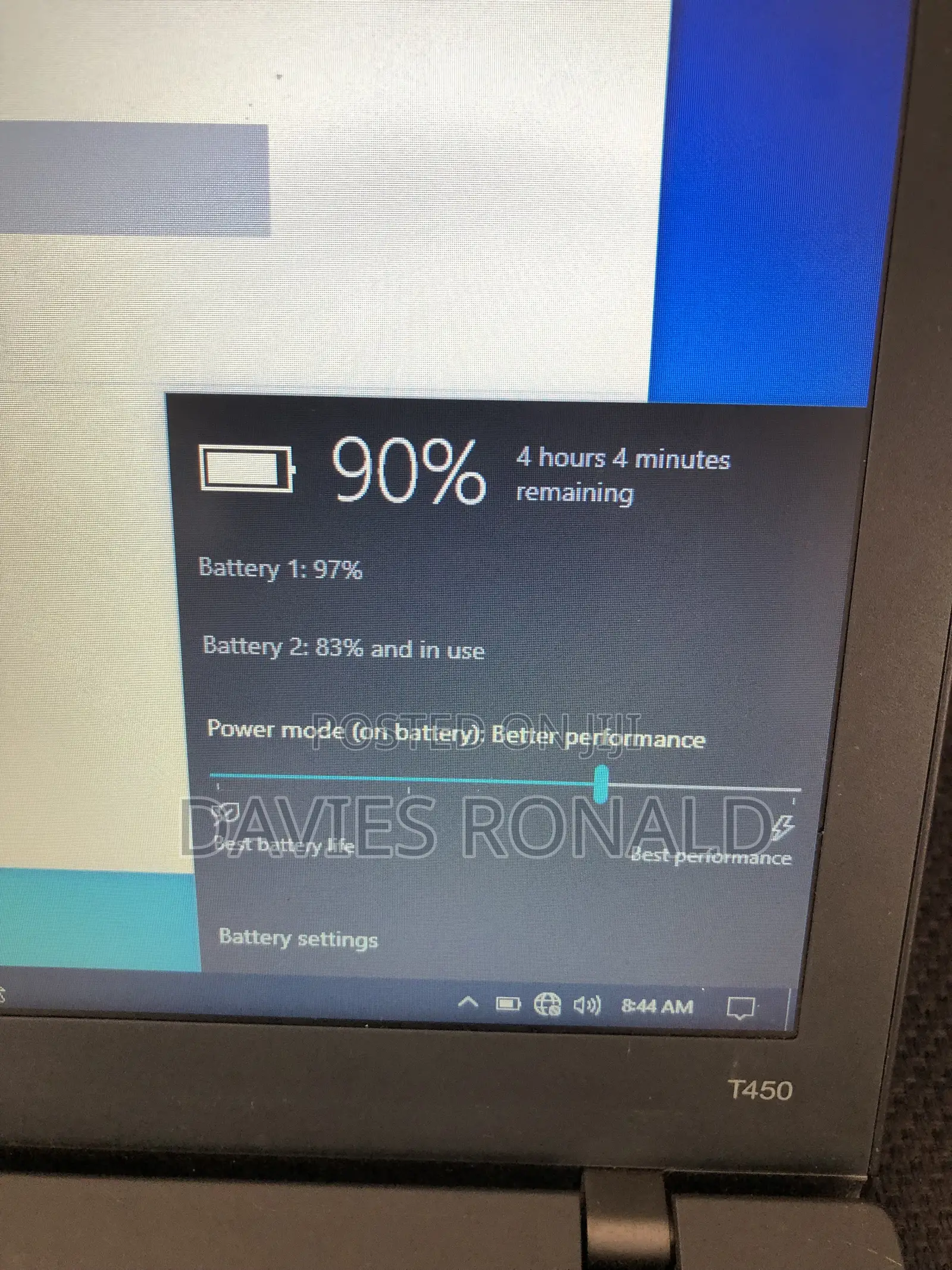 Laptop Lenovo ThinkPad T450 8GB Intel Core i5 SSD 256GB
