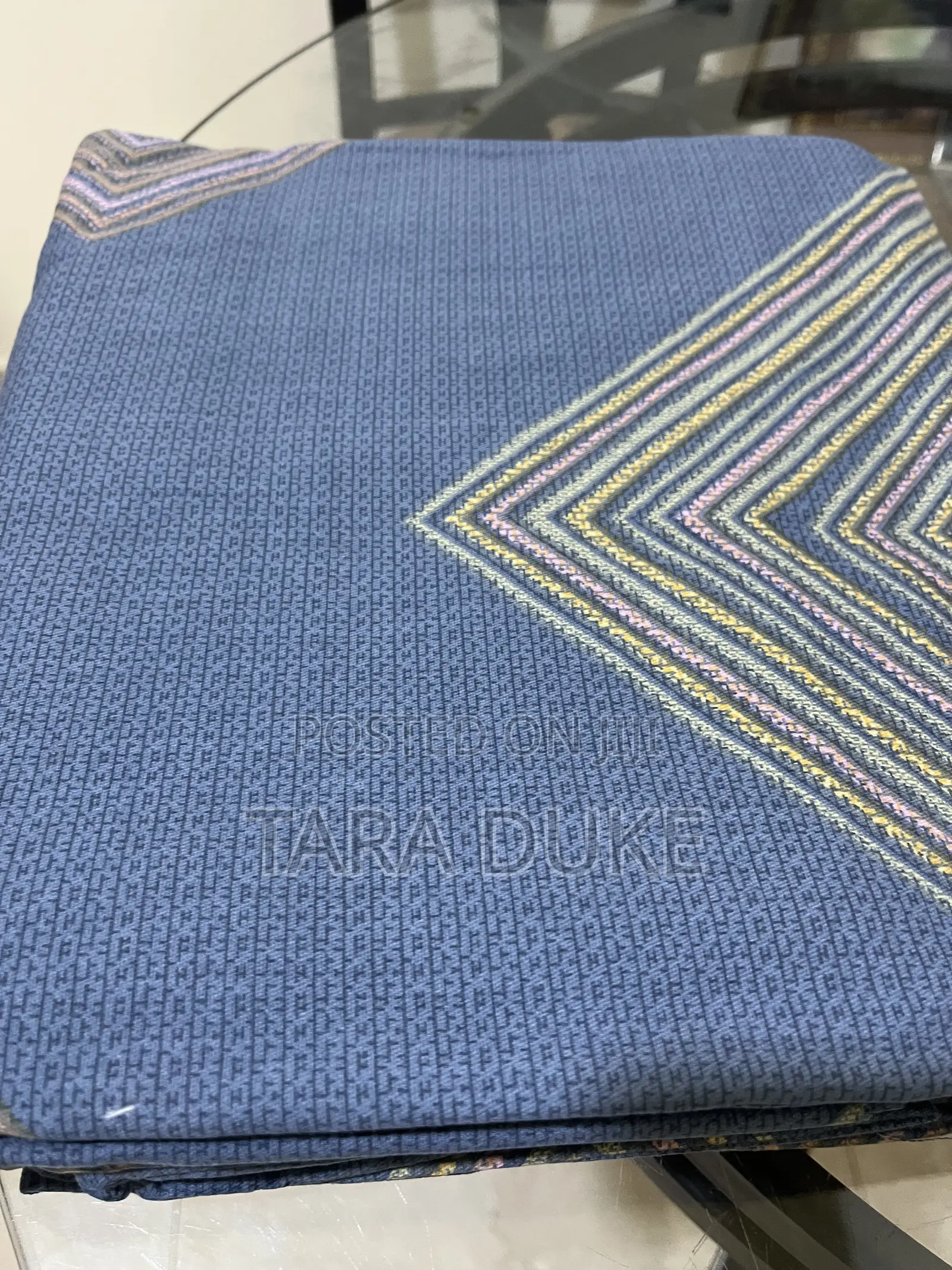 Blue Base Bedsheets Double Bed