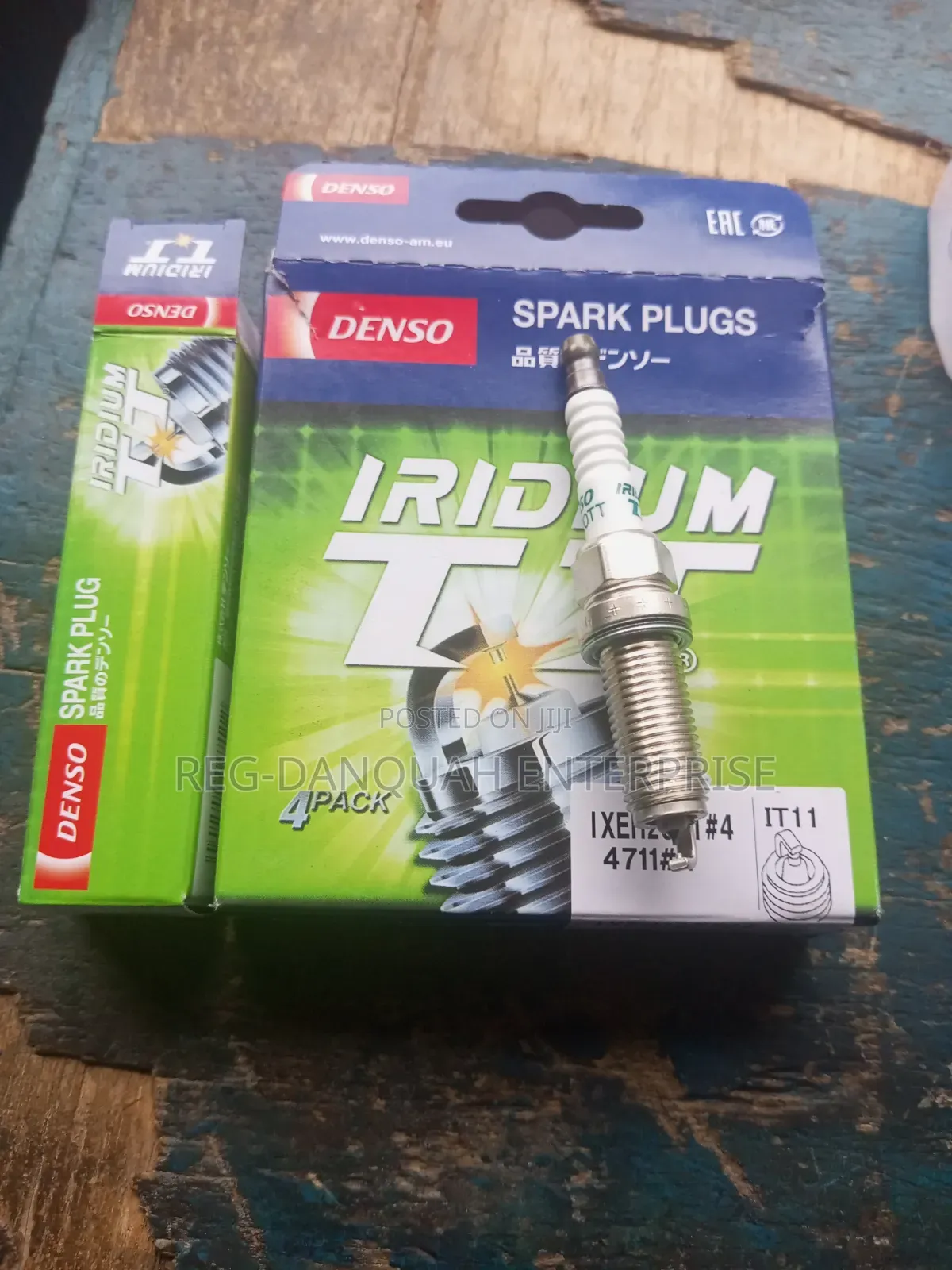 Original Denso TT Spark Plugs 14 Long