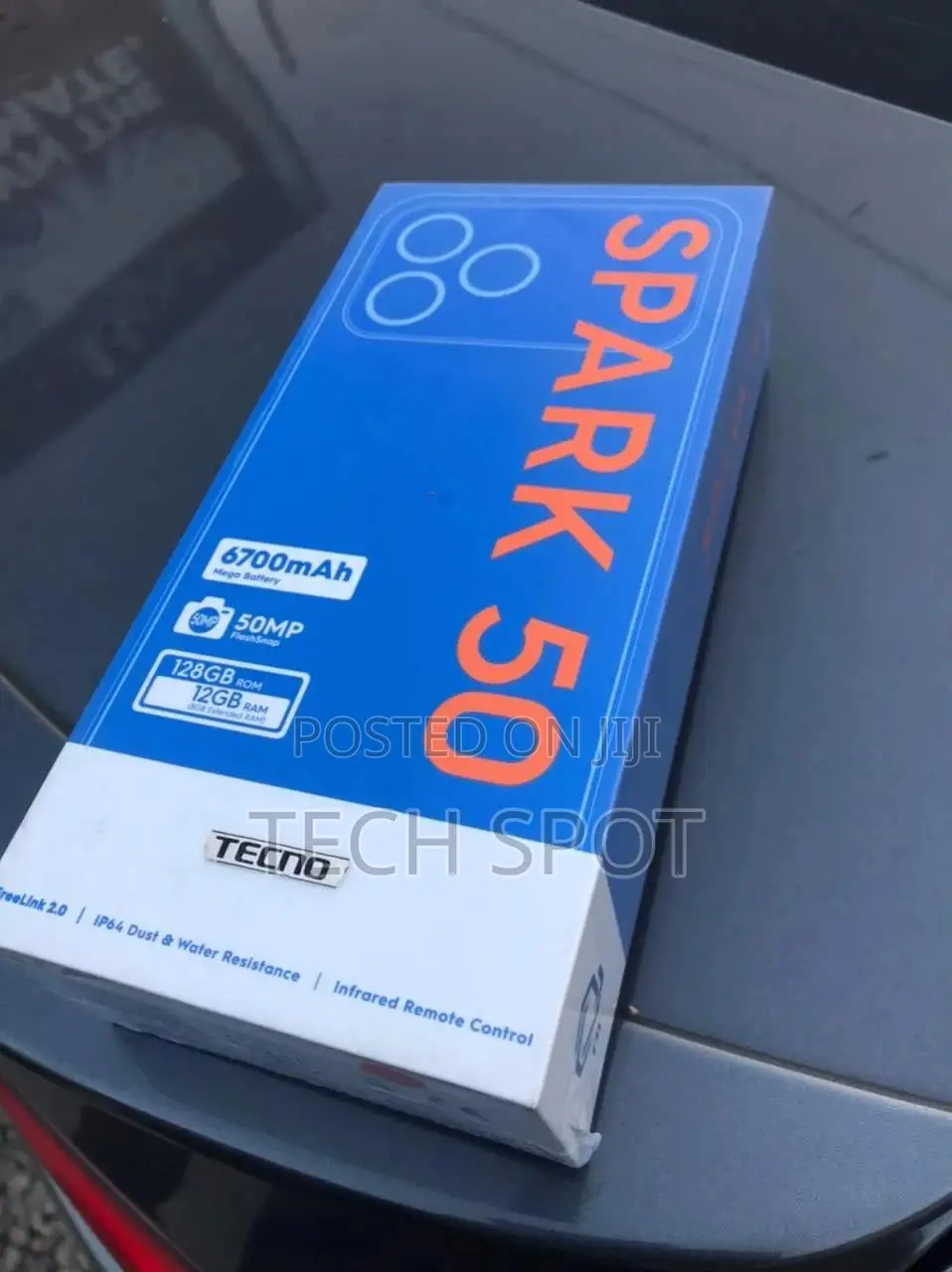 New Tecno Spark 50 128 GB Black