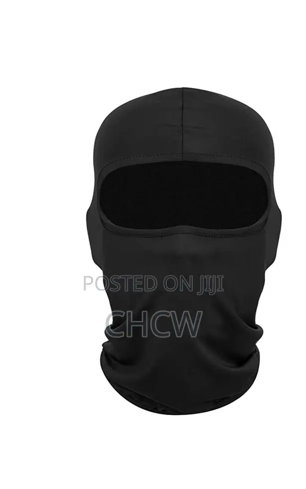 Premium New White Stretchy Lightweight Ski Face Mask