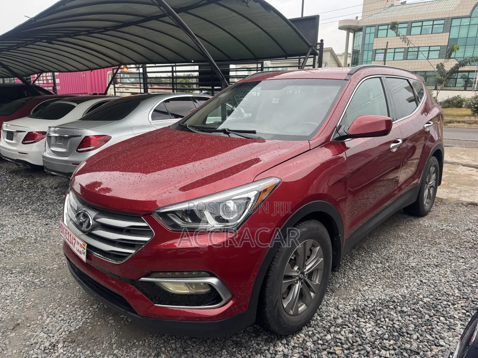Hyundai Santa Fe 2018 Red