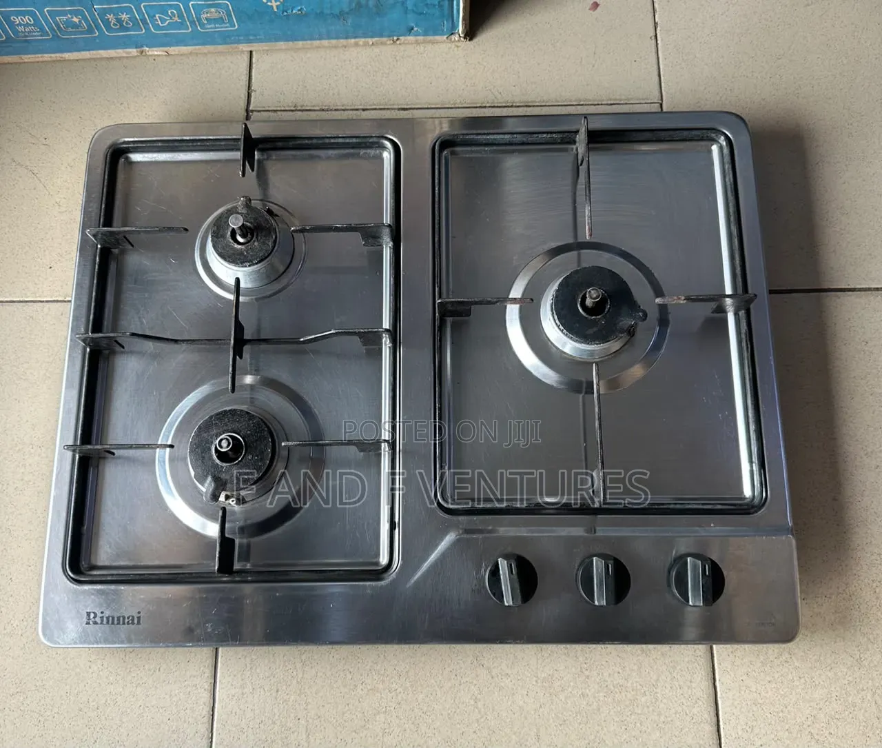 Rinnai 3 Burner Gas Cooker