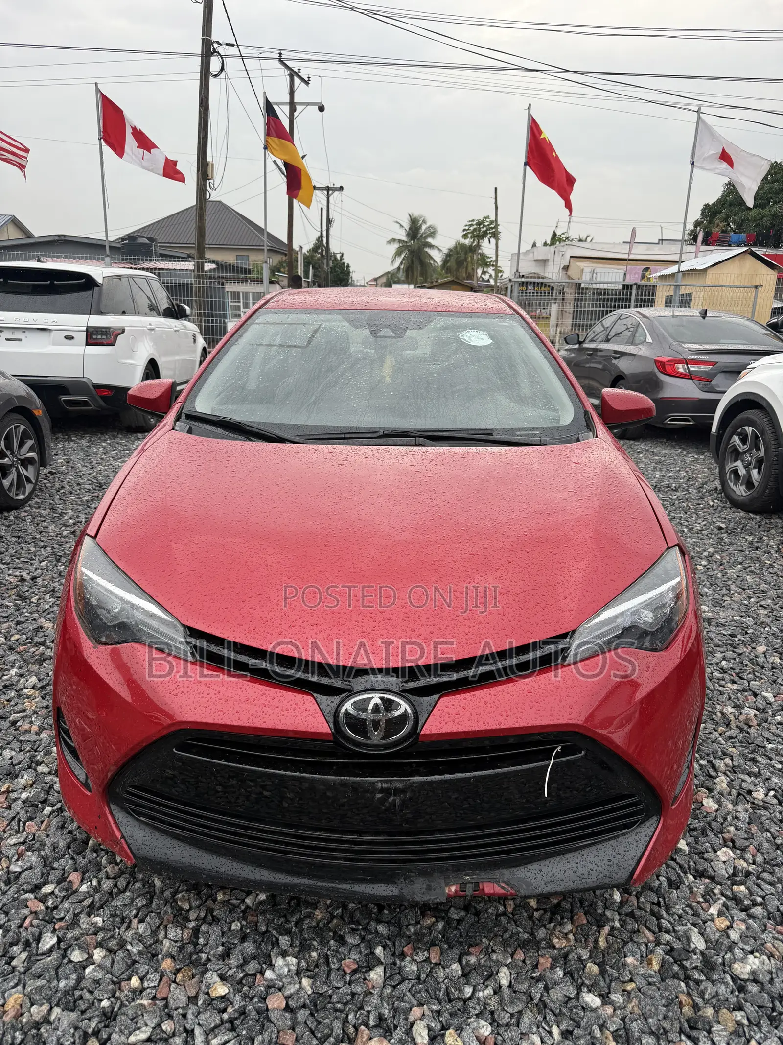 Toyota Corolla LE Eco (1.8L 4cyl 2A) 2018 Red