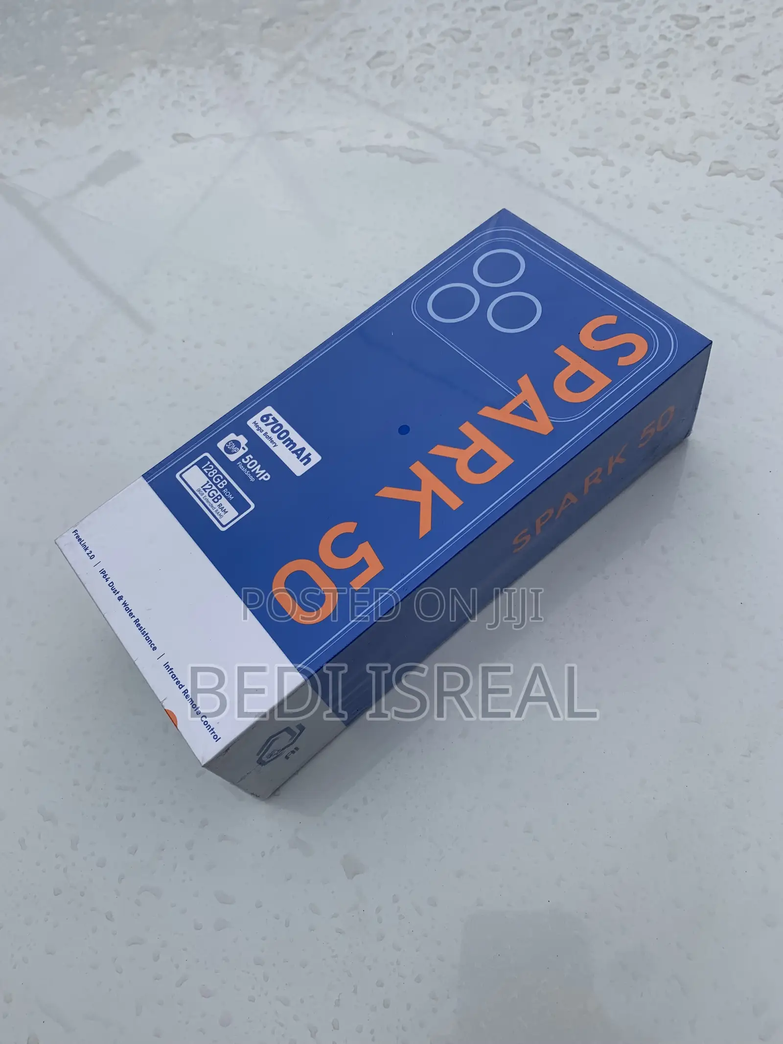 New Tecno Spark 50 128 GB Gray