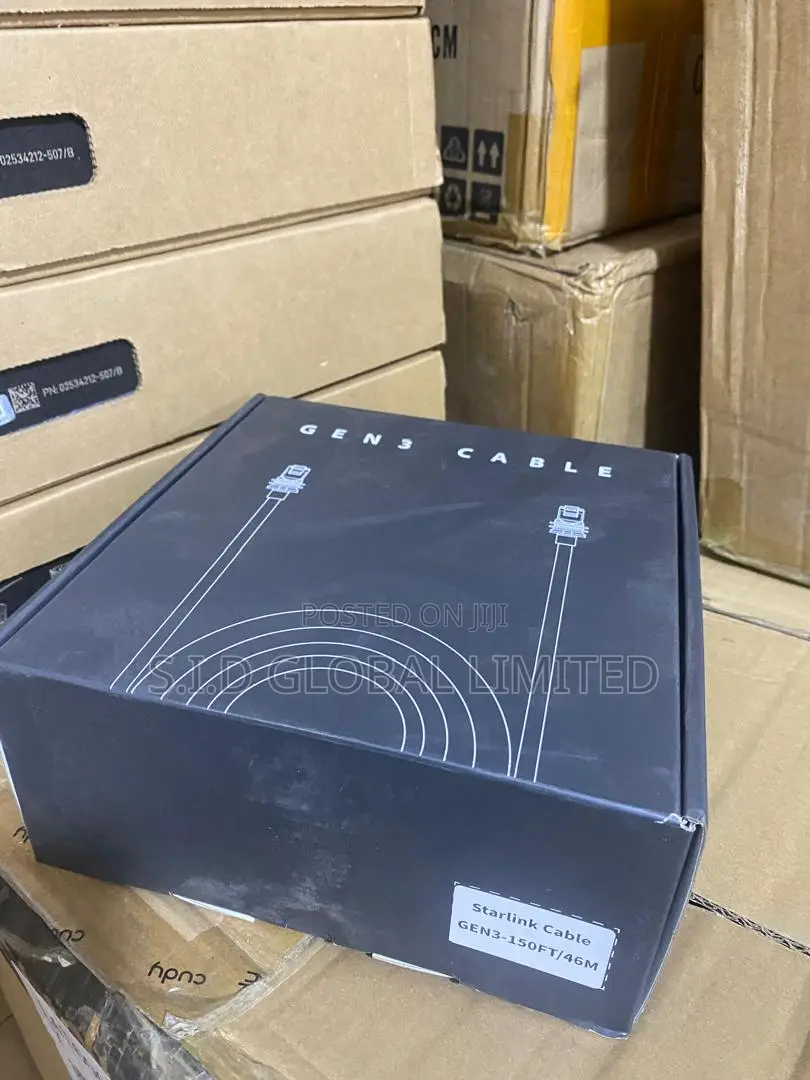 Original Starlink Gen 3 Cable 150ft/46m Dish to Router-Extra Long