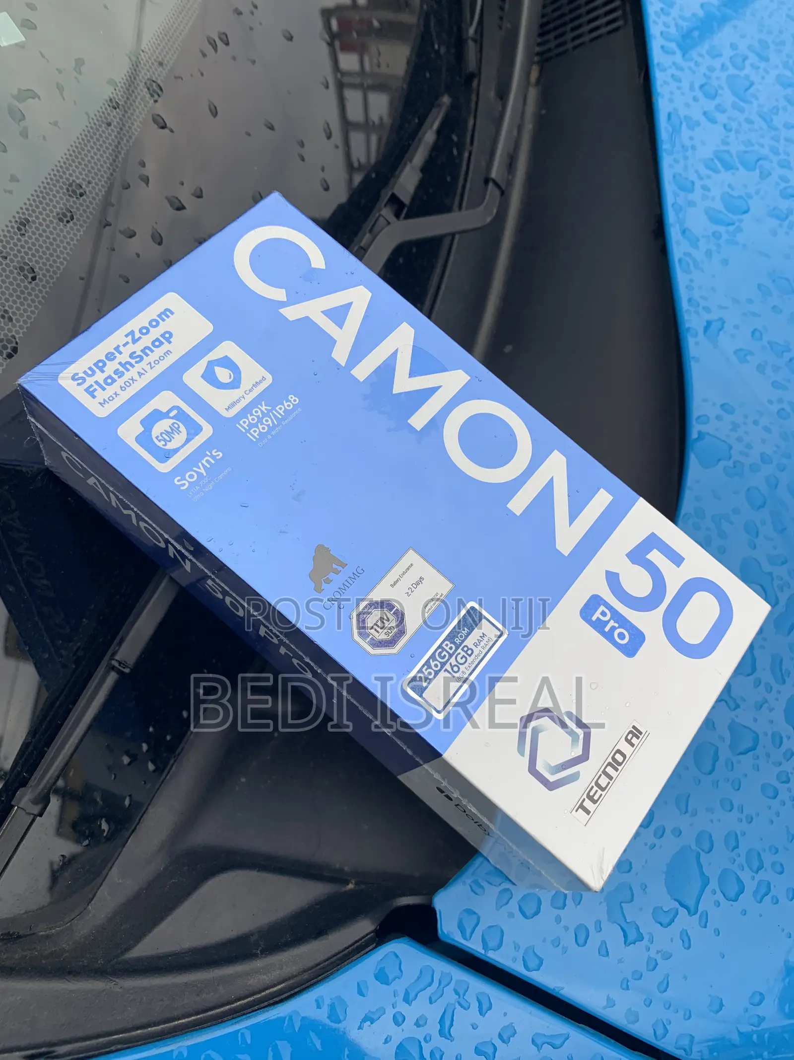 New Tecno Camon 50 Pro 256 GB Black