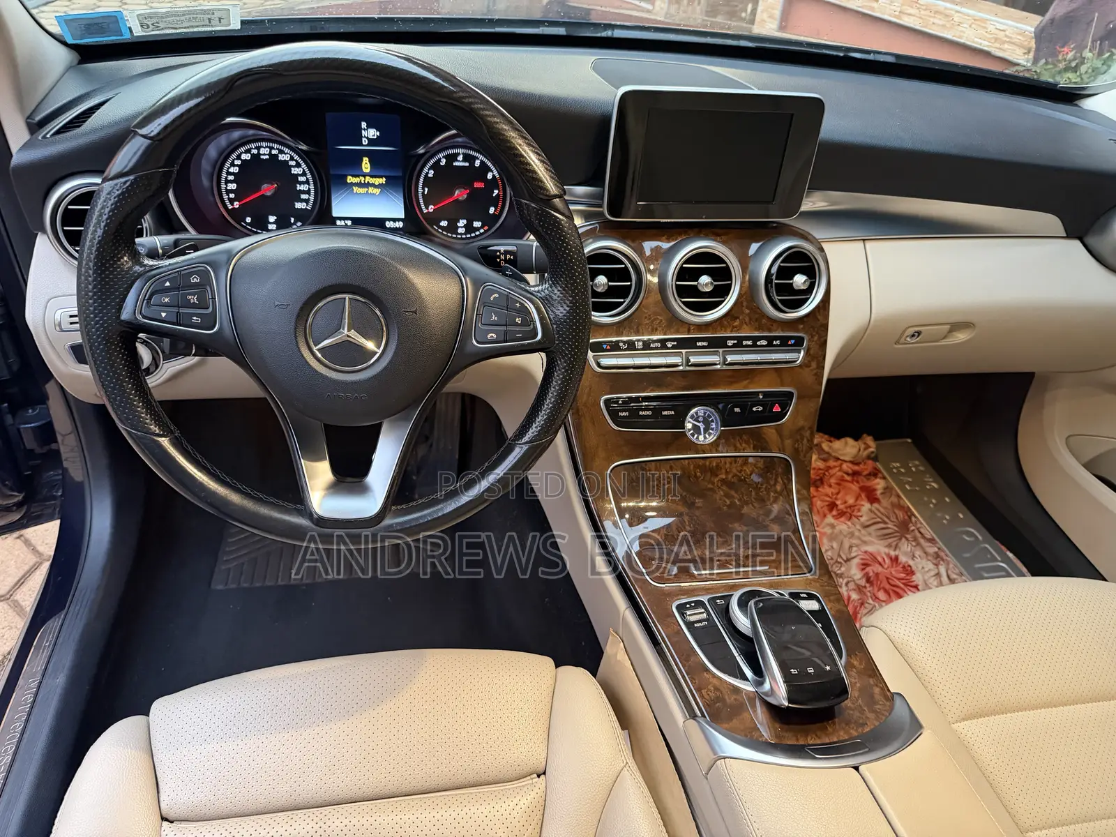 Mercedes-Benz C300 Luxury 4Matic Sedan AWD (2.0L 4cyl 7A) 2016 Blue