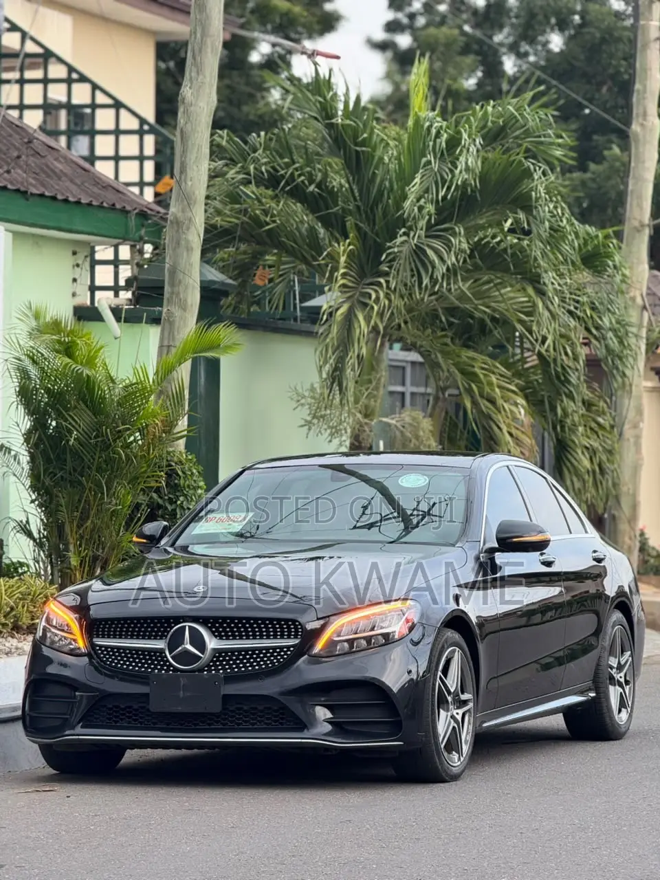 Mercedes-Benz C300 Base C300 AWD 4MATIC Sedan 2019 Black