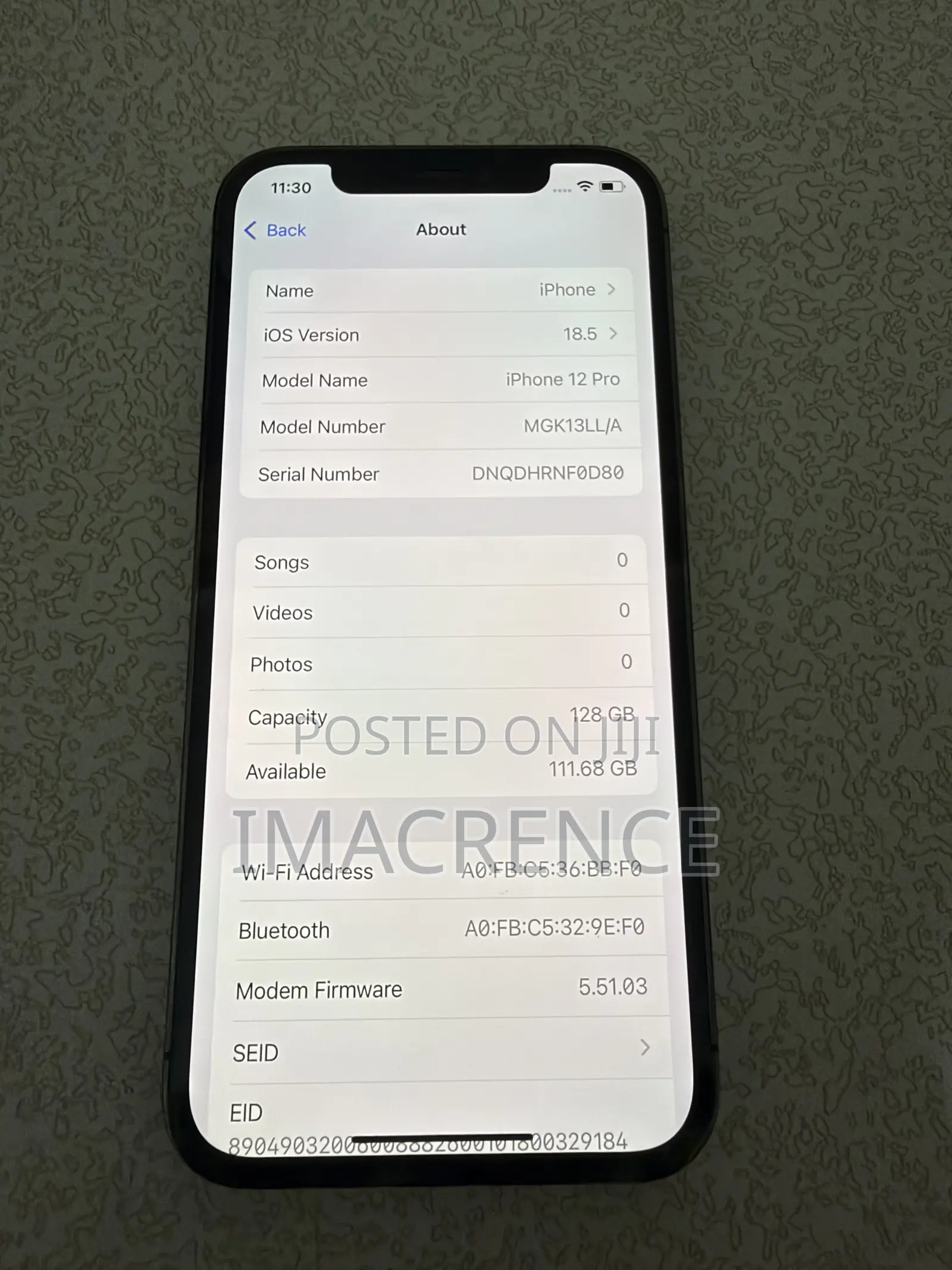Apple iPhone 12 Pro 128 GB Gray