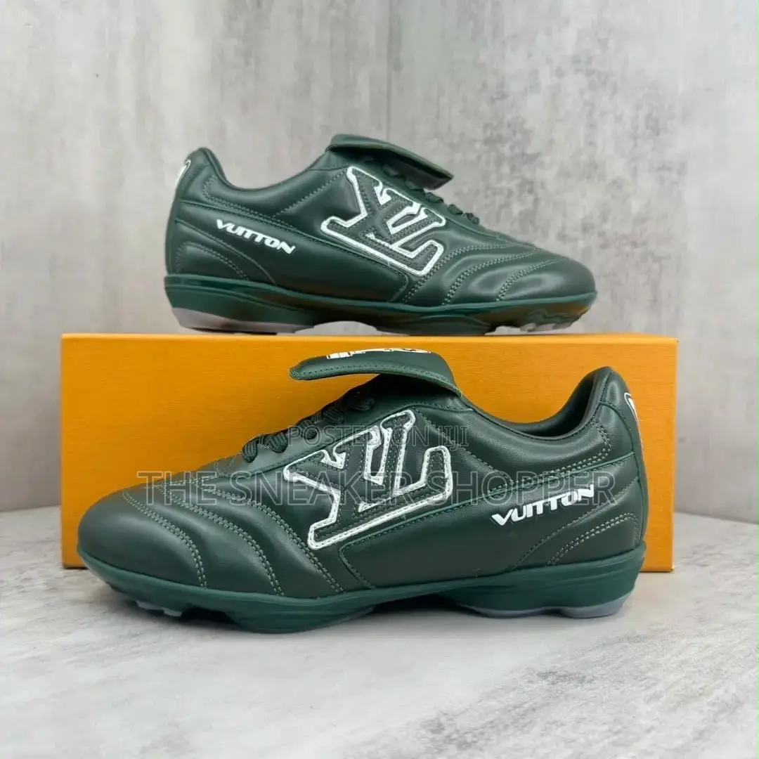 Louis Vuitton LV Footprint Soccer Sneaker - Bottle Green