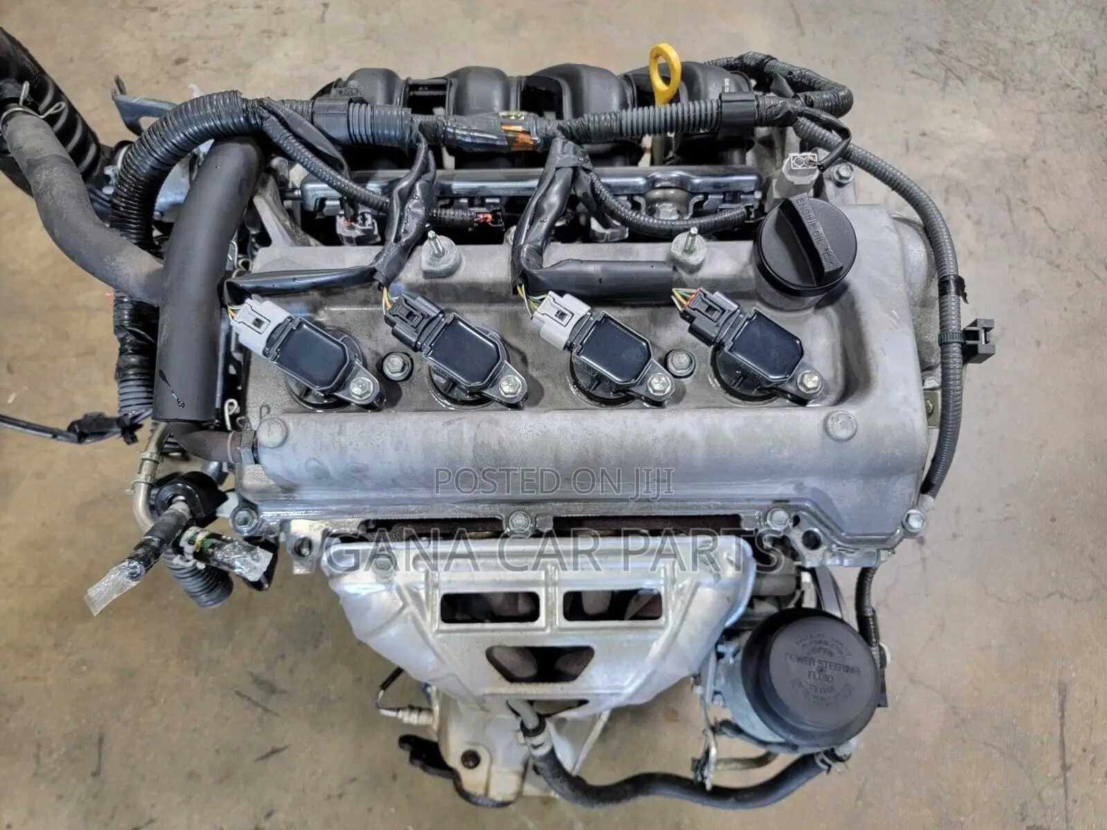Toyota Yaris Engine With Gear Box