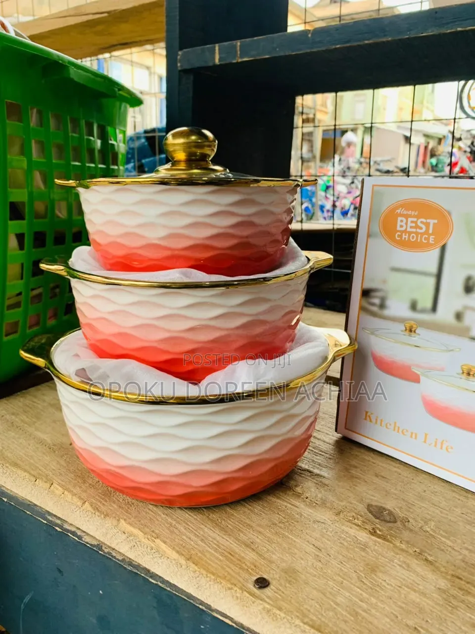 3 Set Ceramic Bowl