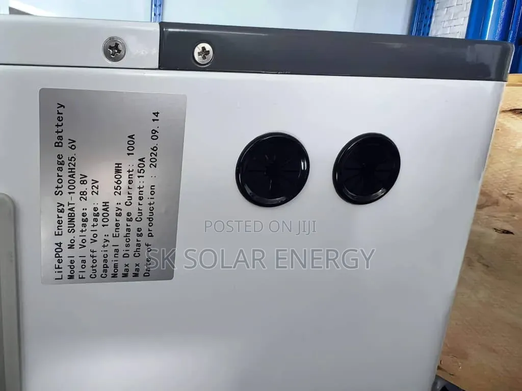 Solar Lithium Battery's 24v 100ah